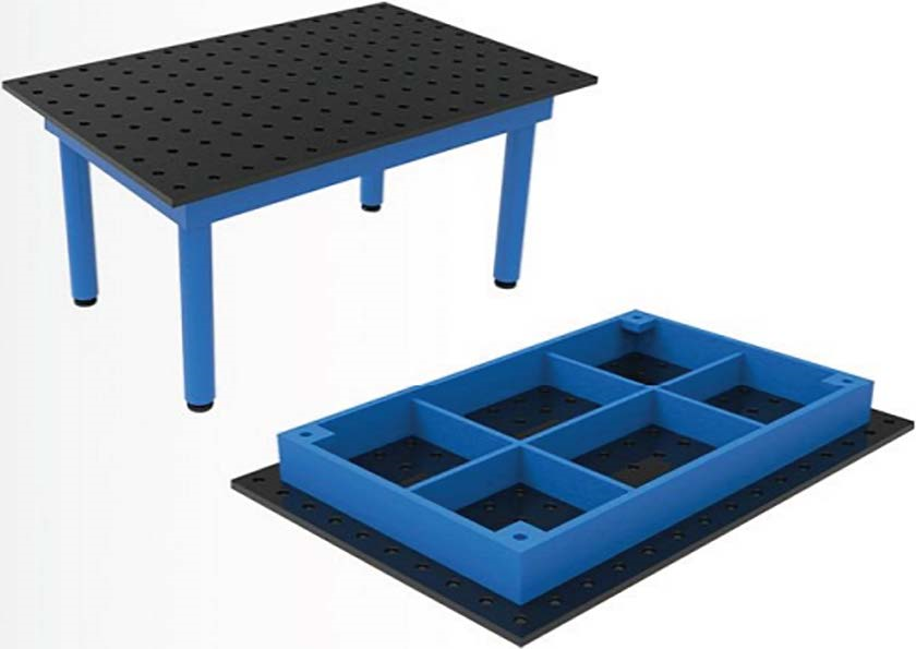 2D Kaynak Masası|Modüler Delikli Kaynak Platformu