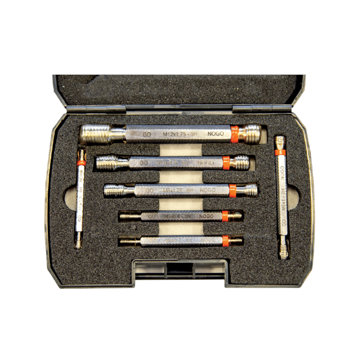 Metrik diş tampon mastar seti DIN 13-6, 5109-S7, M3–M12